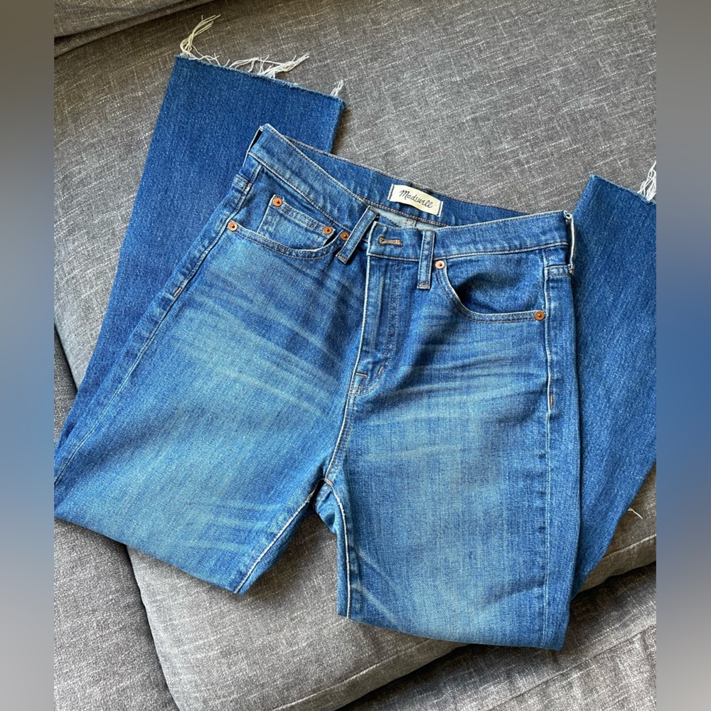 Madewell 10” High Riser Demi Boot Jeans